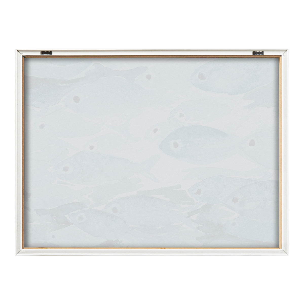 Blake Aholehole Framed Printed Glass by Janet Meinke-Lau
