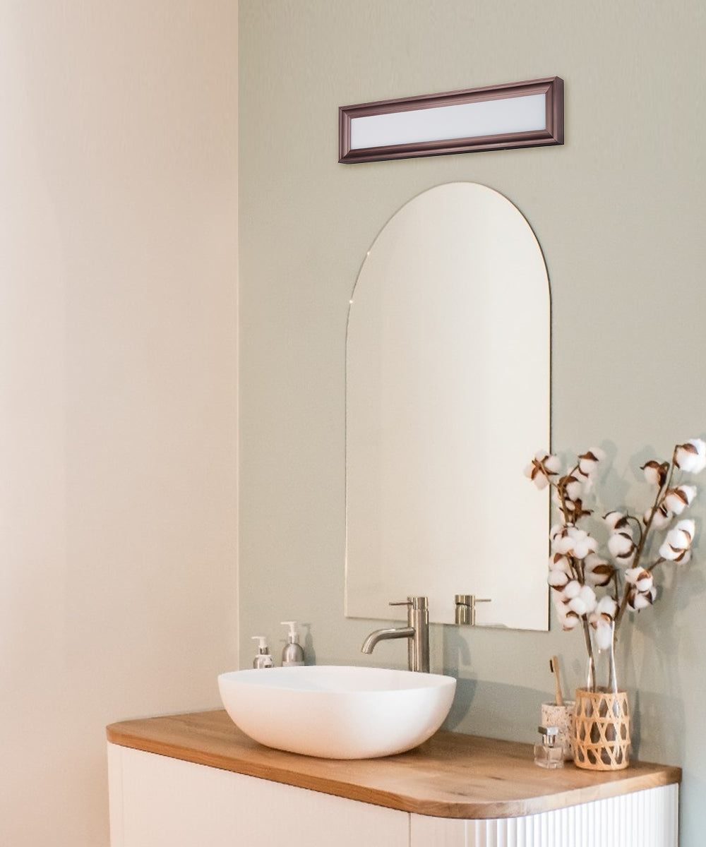 Maxim Rembrant 24"W 2-Light LED Bathroom Vanity Light Anodized Bronze Finish