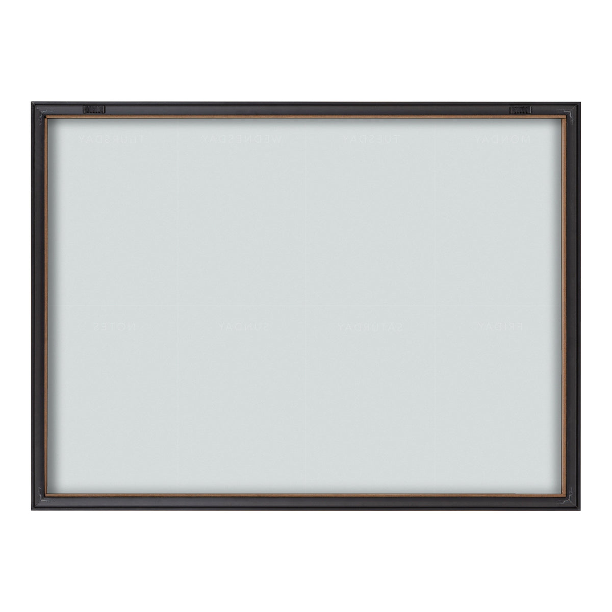 Blake This Week Teal Framed Glass Dry-Erase Weekly Planner by The Creative Bunch Studio