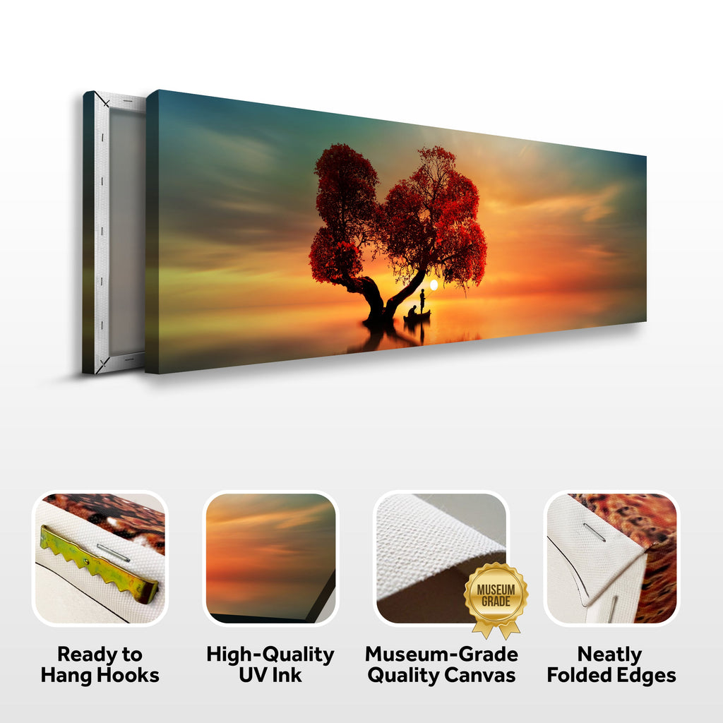 Alone Tree Canvas Wall Art II