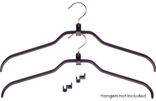 MAWA Add-a Hanger Clips, Clear, Set of 6