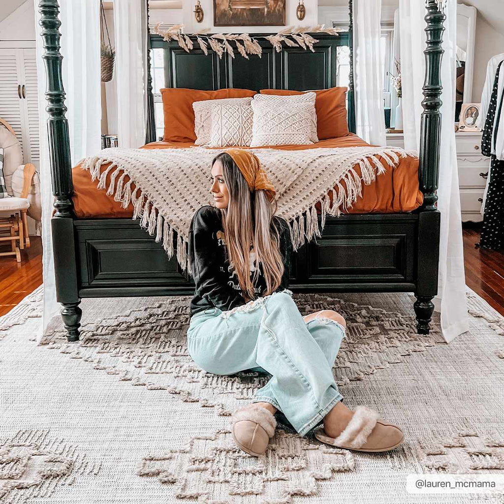 Ampusungan Bohemian Area Rug