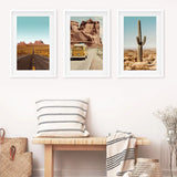 White Frame - w/ mat