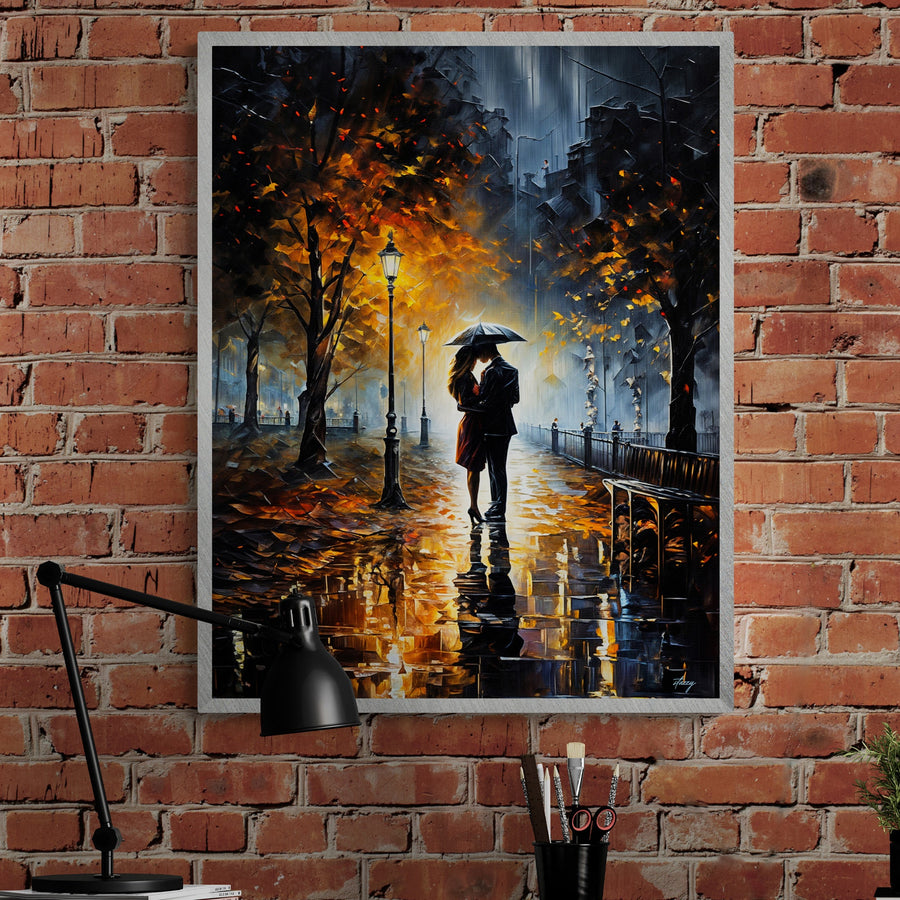 Canvas Print: "Autumn Embrace"