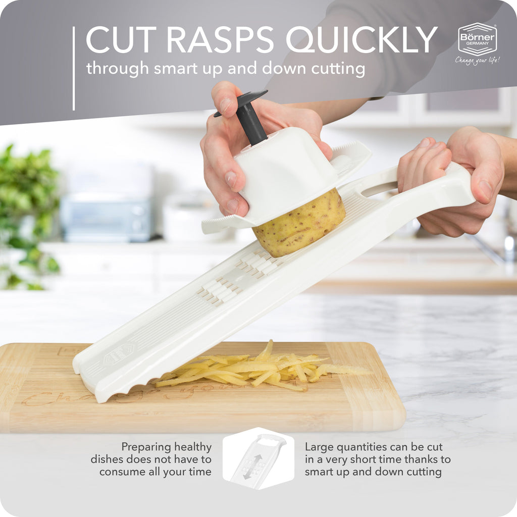 Börner Rosti Power Series Potato Grater with Food Safety Holder