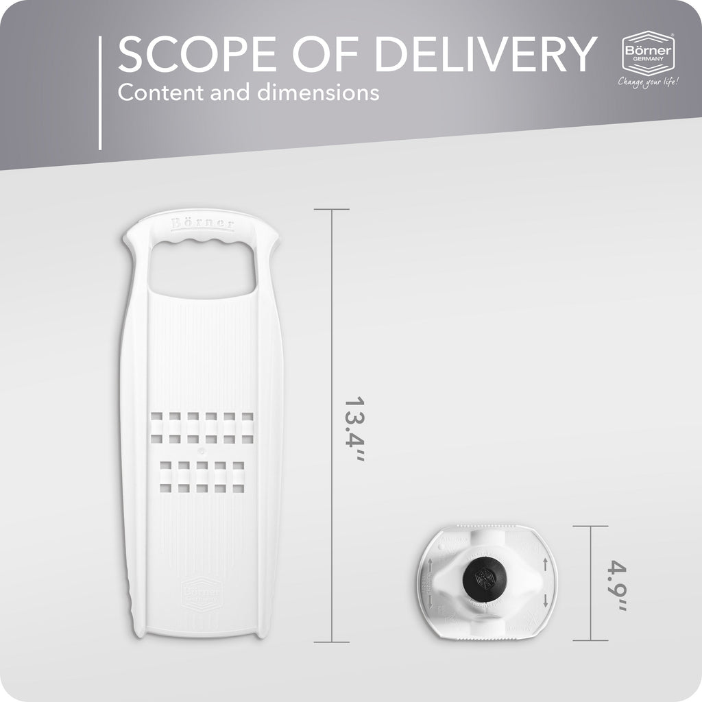 Börner Rosti Power Series Potato Grater with Food Safety Holder