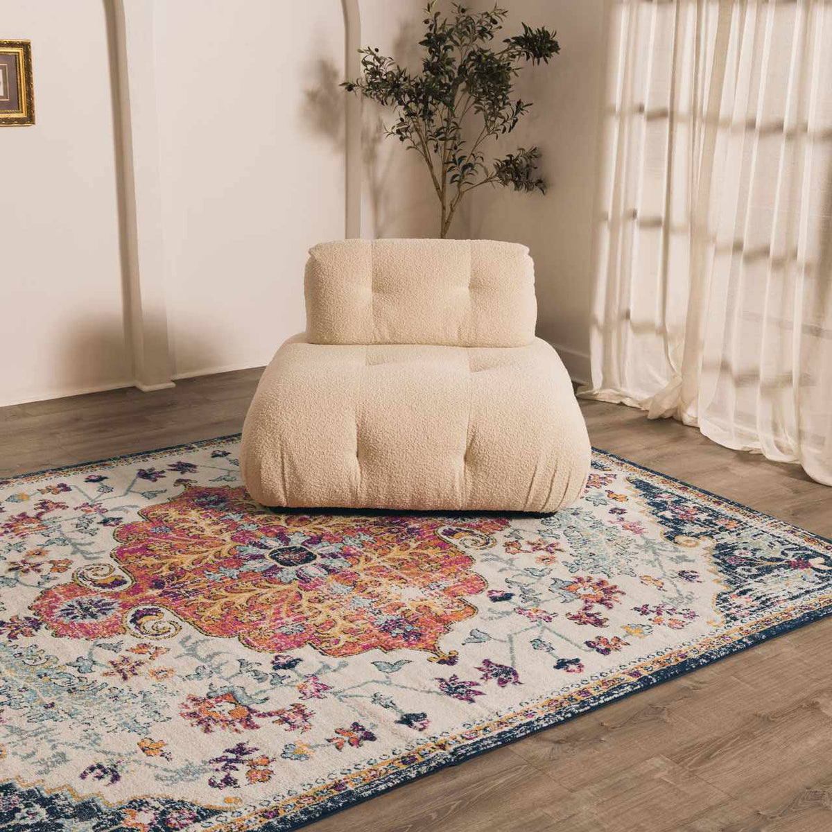 Bodrum Traditional Area Rug