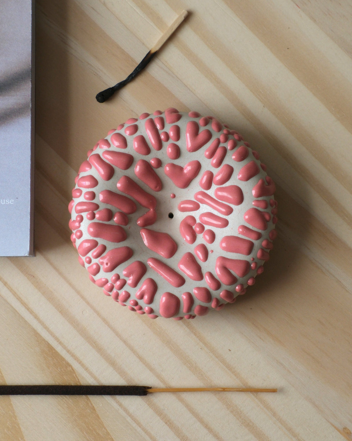 Eve Stoneware Incense Holder