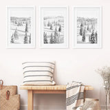 White Frame - w/ mat