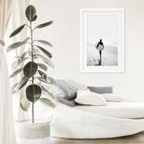 White Frame w/ Mat