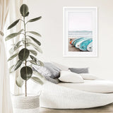 White Frame w/ Mat