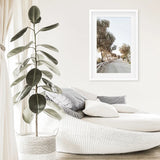 White Frame w/ Mat