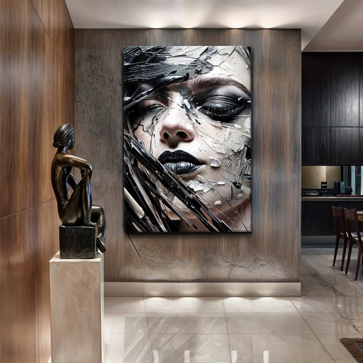 Cool Mystique Canvas Wall Art
