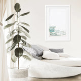 White Frame w/ Mat