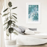 White Frame w/ Mat