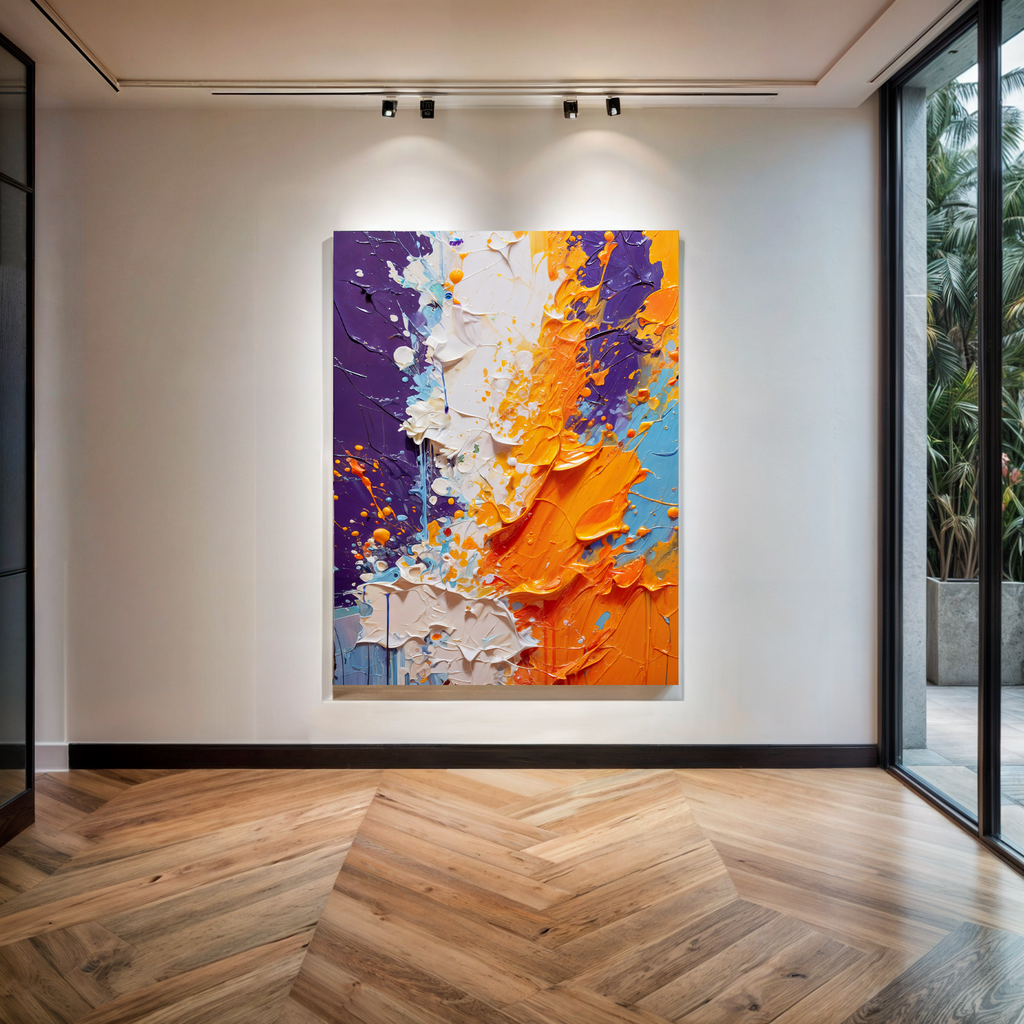 Canvas Print: "Chromatic Rift"