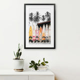 Black Frame w/ Mat