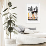 White Frame w/ Mat