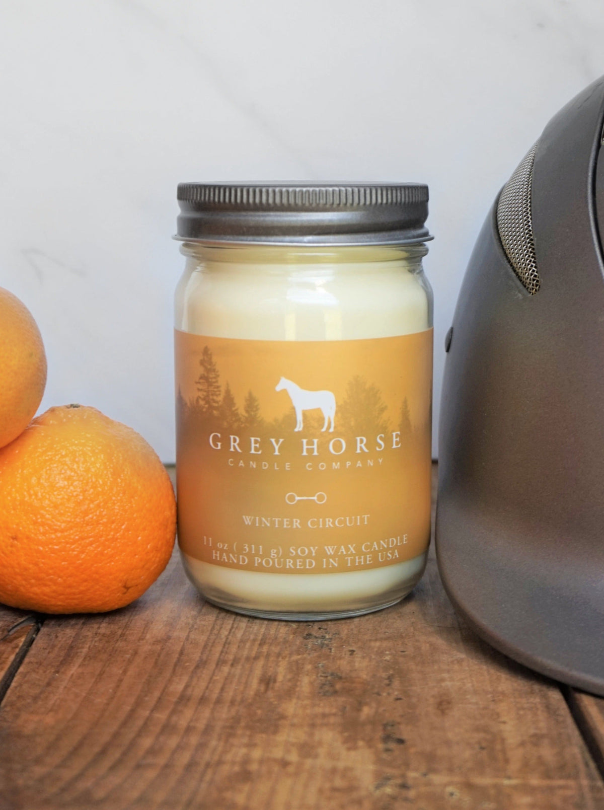 Winter Circuit Scented Jar Candle