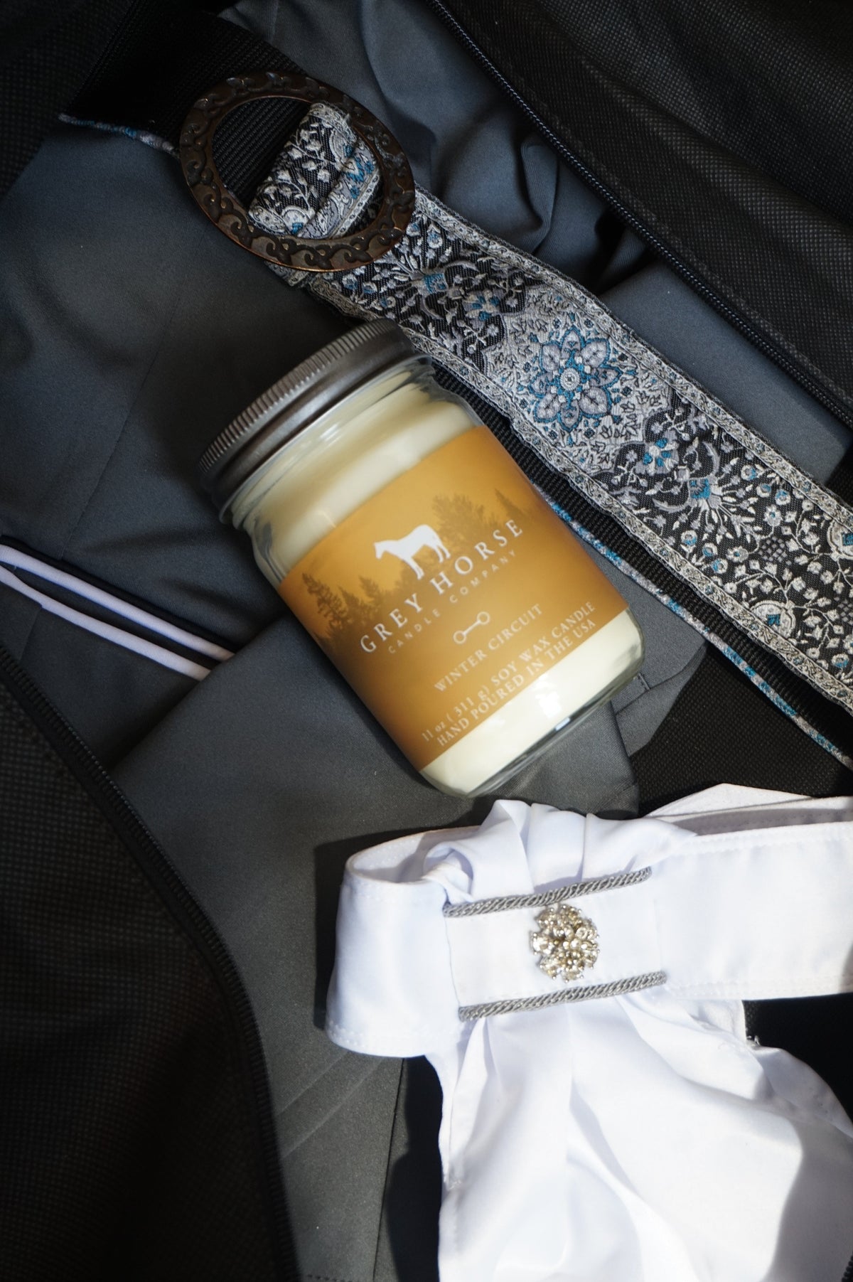 Winter Circuit Scented Jar Candle