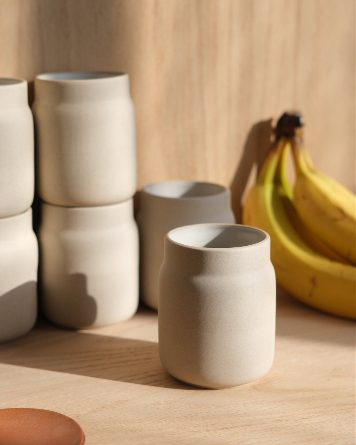 Stoneware Coffee Tumbler Mug