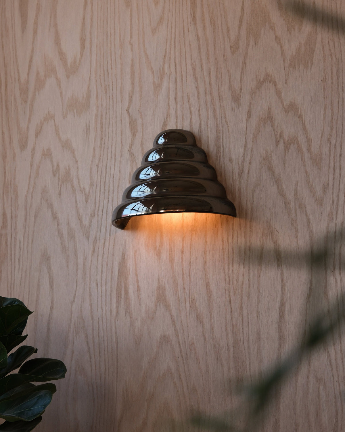 Ripple Conical Wall Sconce