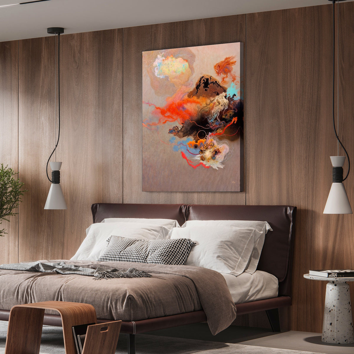 Canvas Print: "Ethereal Unfolding"