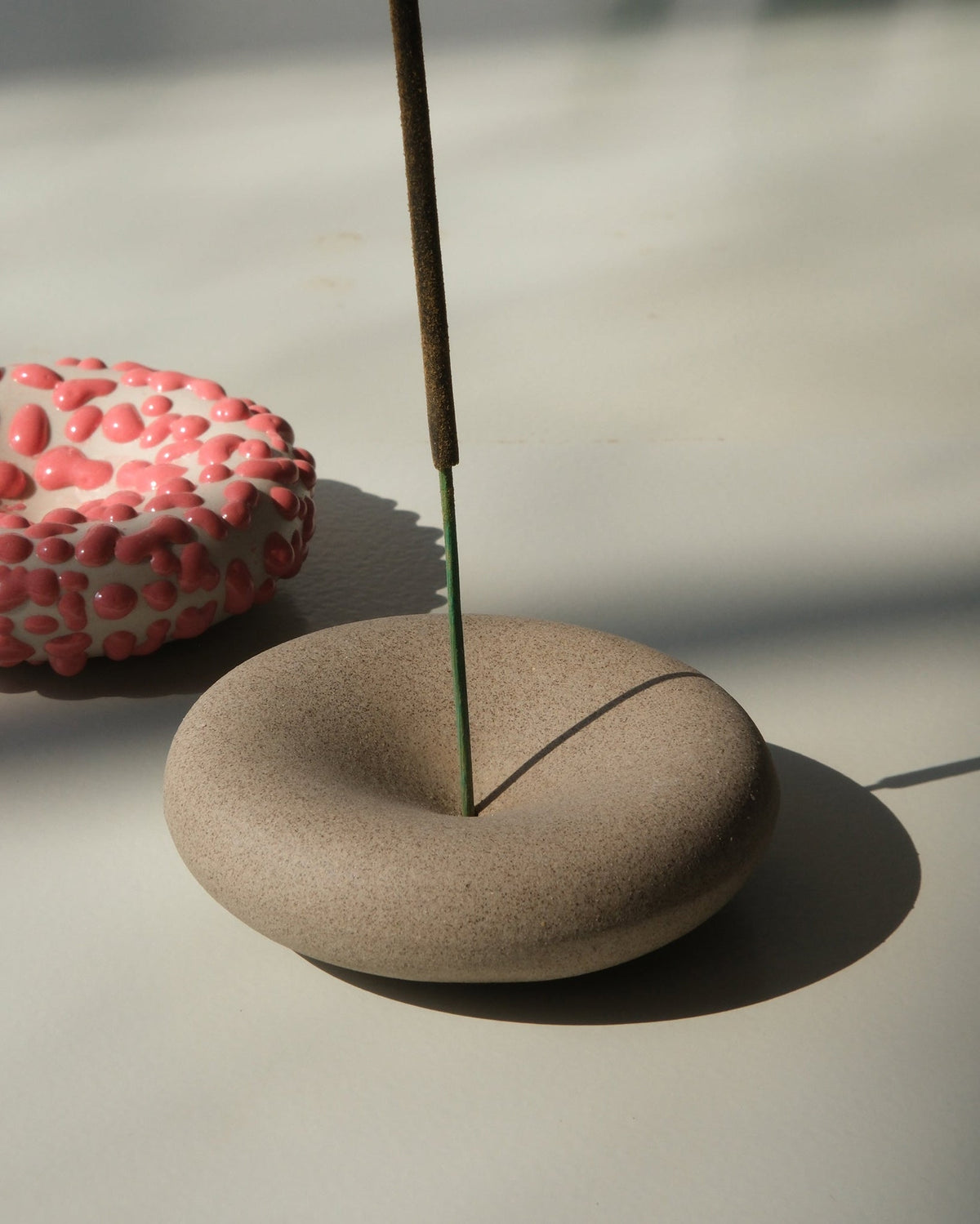 Eve Stoneware Incense Holder