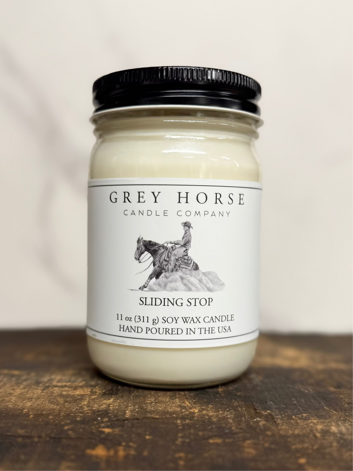 Sliding Stop Scented Jar Candle - Trot It Forward Collection