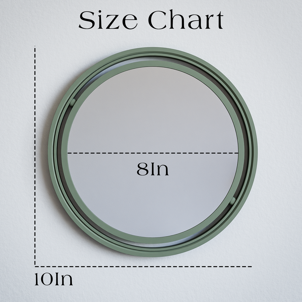 SET OF 3 GLOBE Mirror