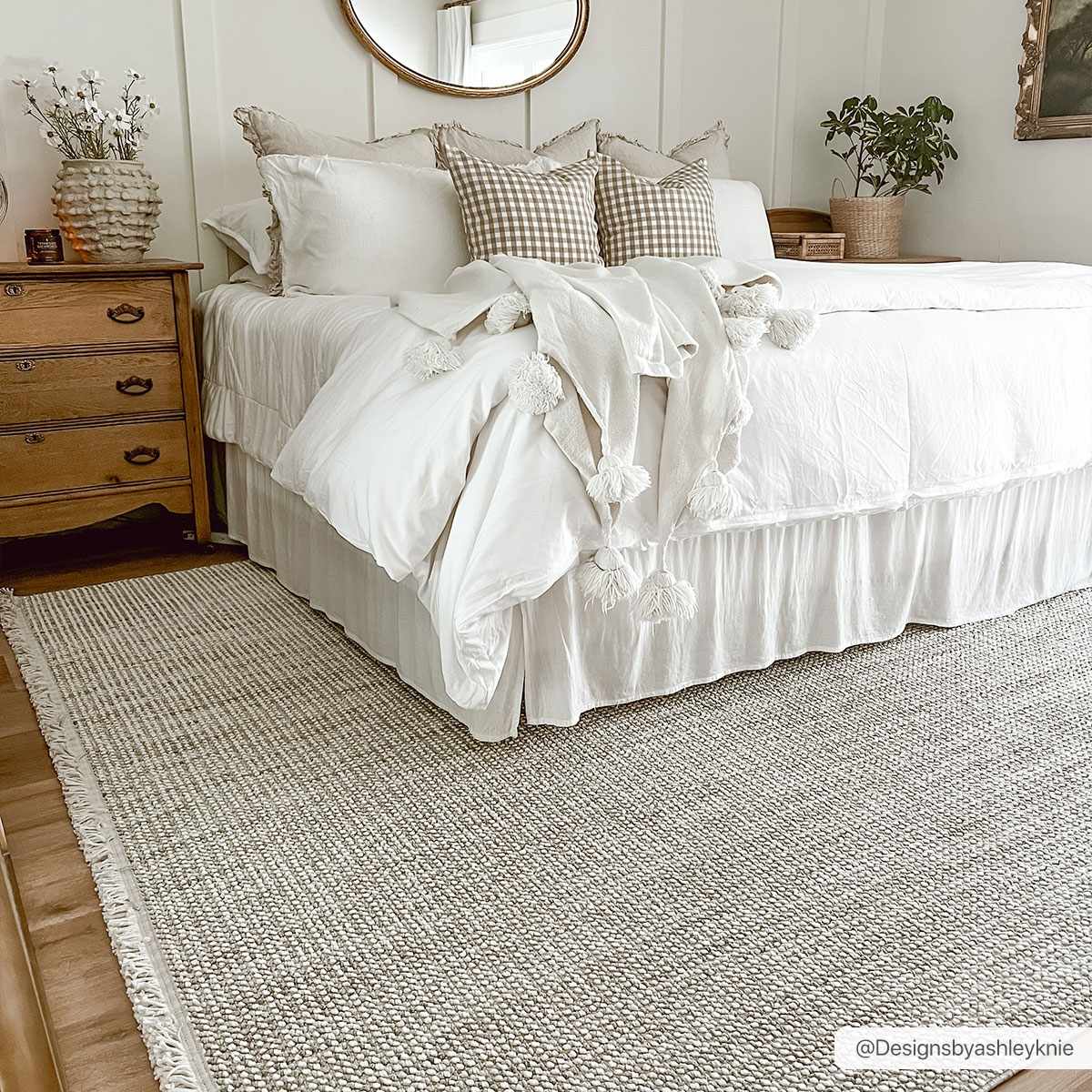 Gowan Cream Area Rug