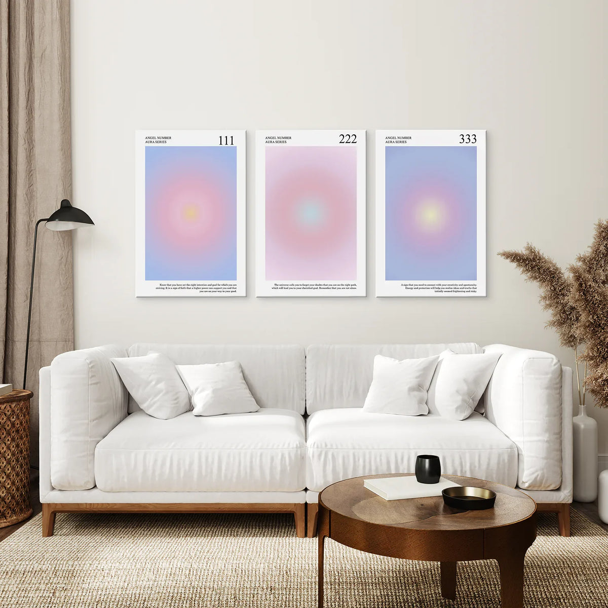 Positive Affirmation Aura Set Of 3 Prints