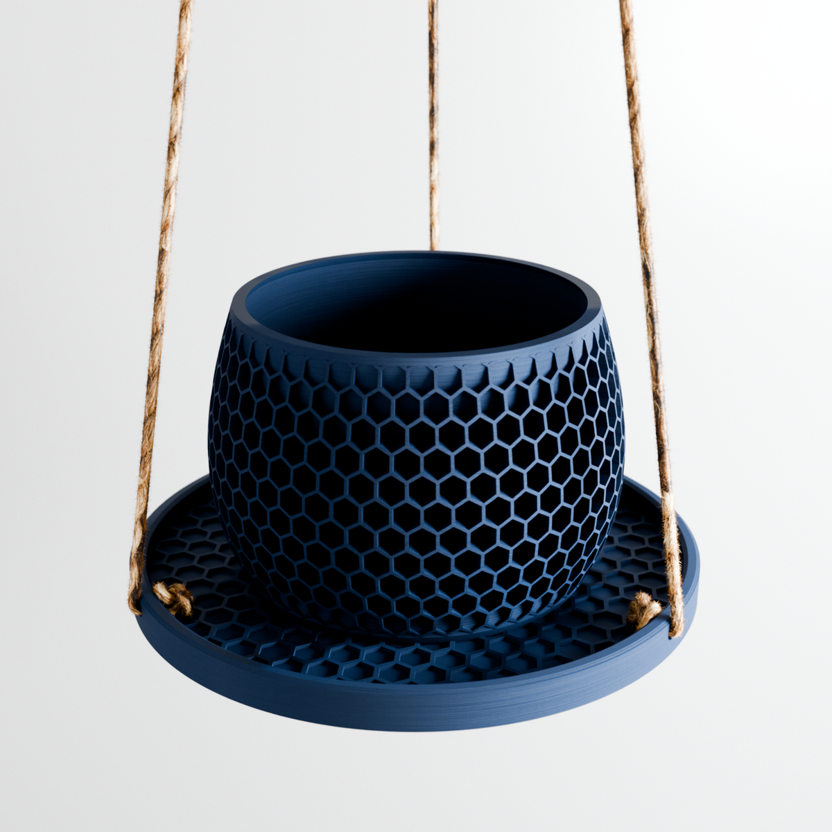 Honeycomb Hanging Plant Pot Tray