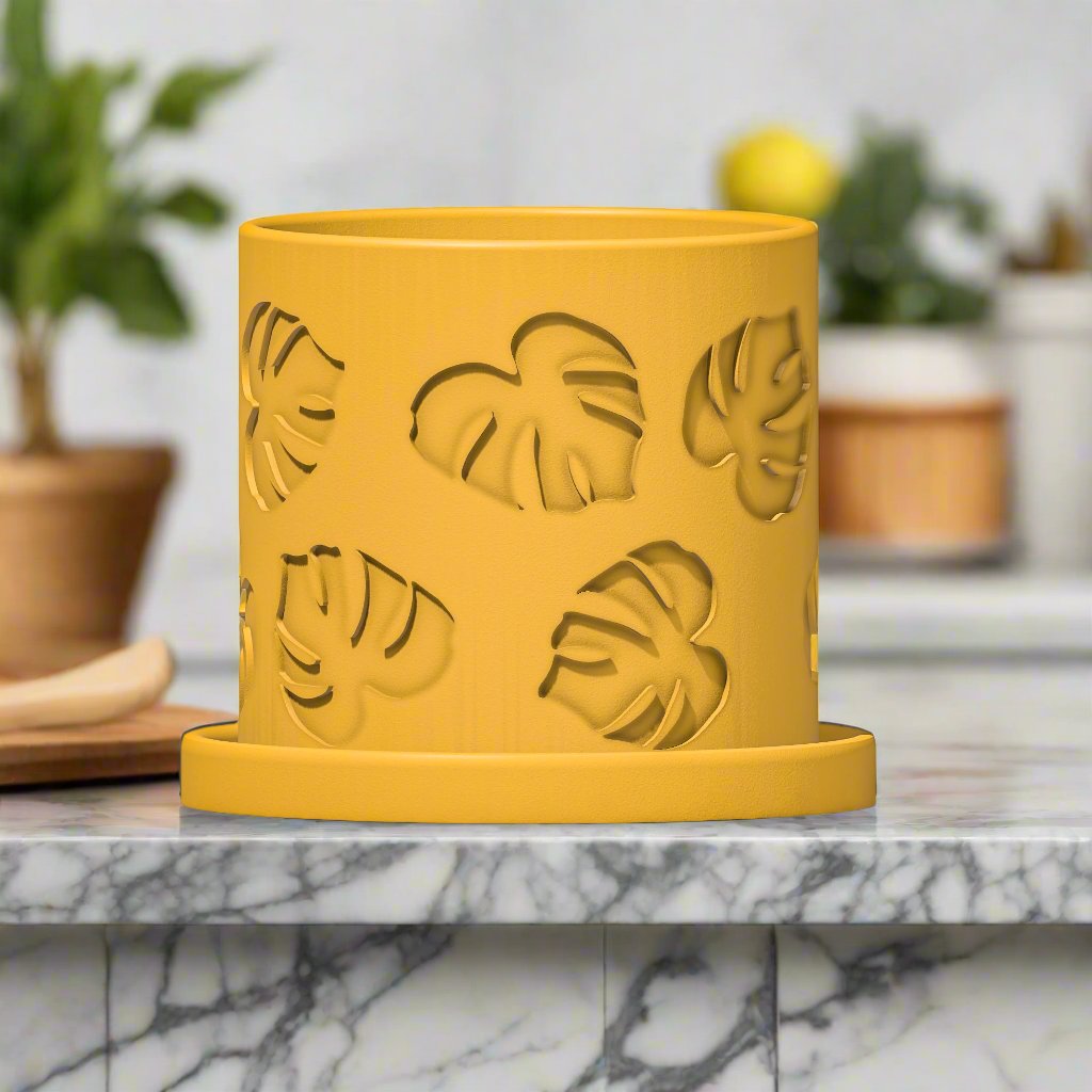 Monstera Leaf Planter