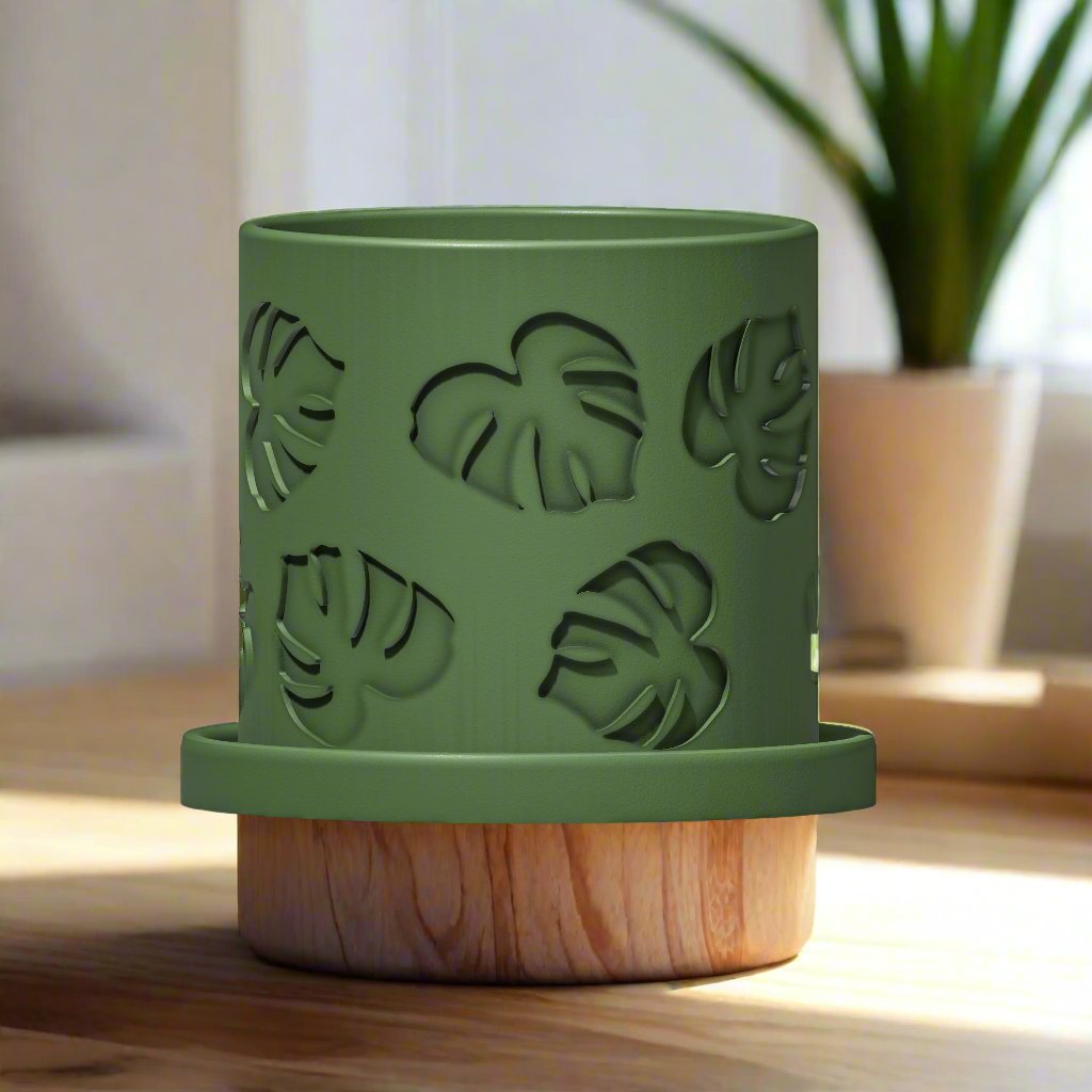 Monstera Leaf Planter