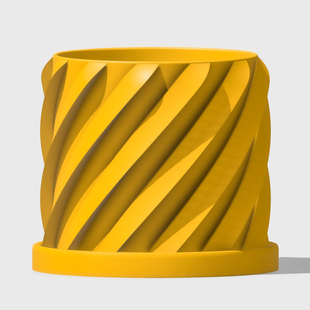 Thicc Spiral Plant Pot
