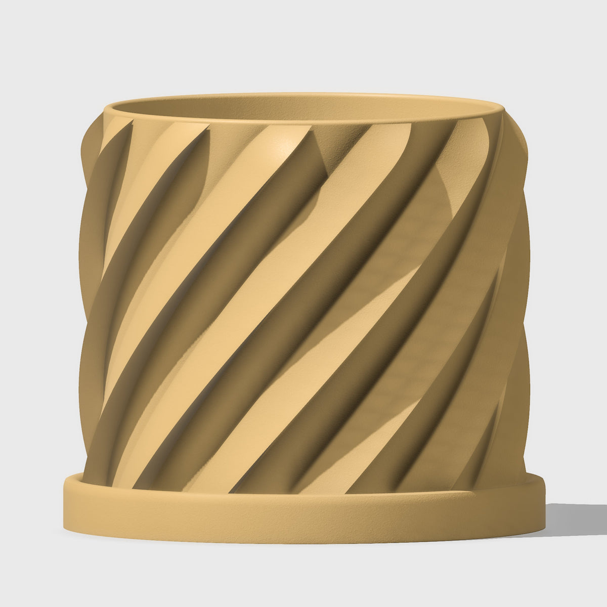 Thicc Spiral Plant Pot