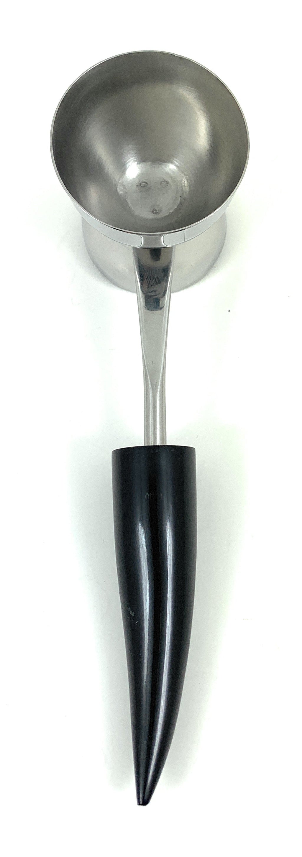 Vibhsa 4-Piece Bar Tools Kit | Black Horn Resin Handle, Stainless Steel, Gift Box