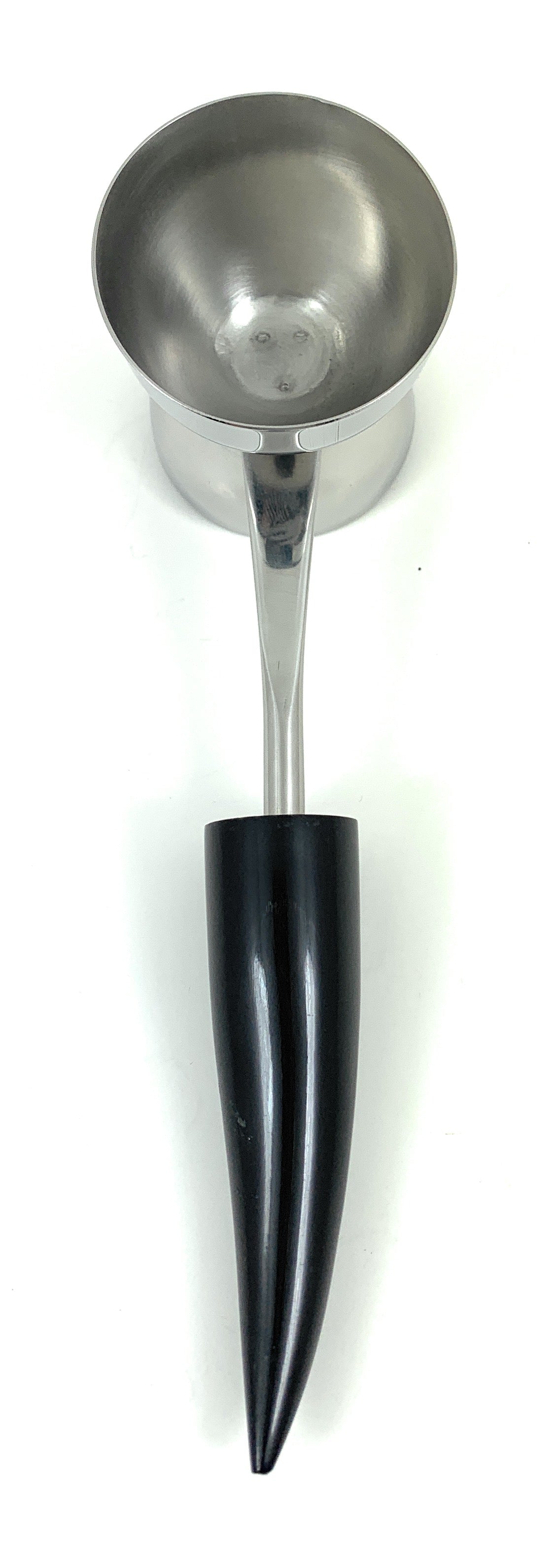 Vibhsa 4-Piece Bar Tools Kit | Black Horn Resin Handle, Stainless Steel, Gift Box