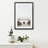 Black Frame w/ Mat