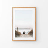 Thin Wood Frame w/ Mat