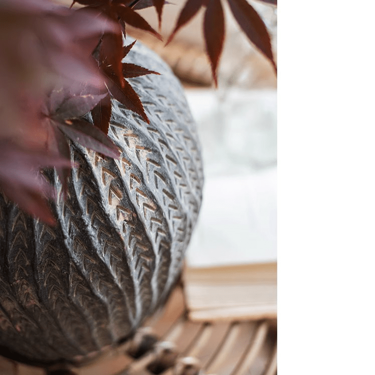 Artisan Handcrafted Antique-Style Concrete Vase