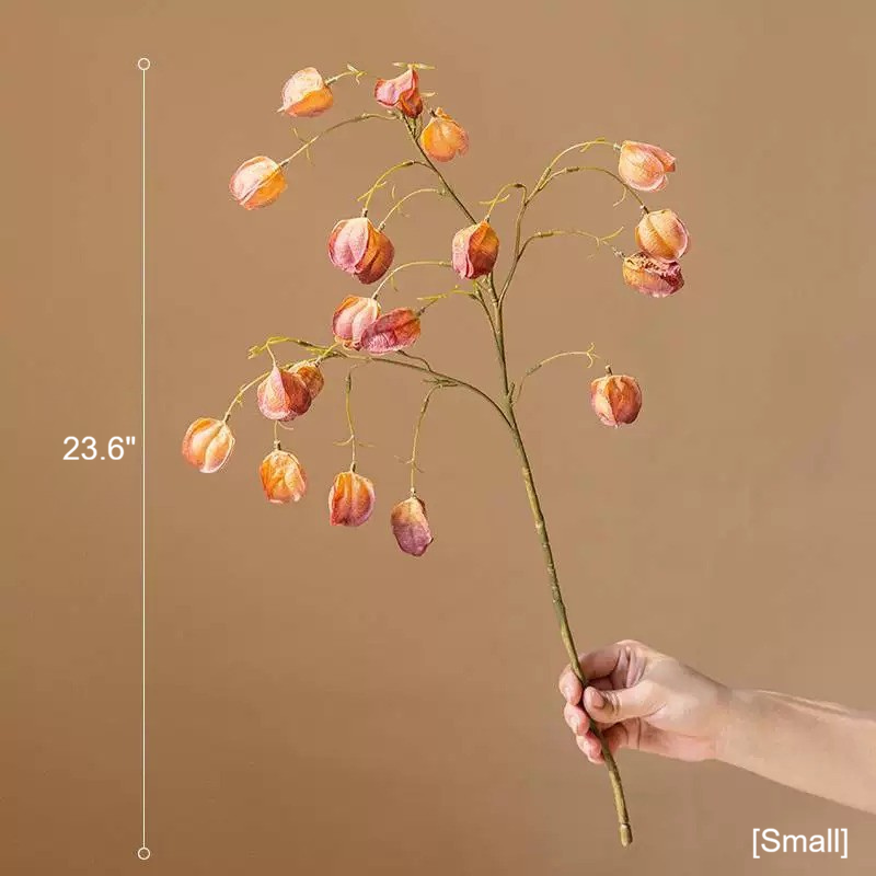 Artificial Autumn Lantern Branch