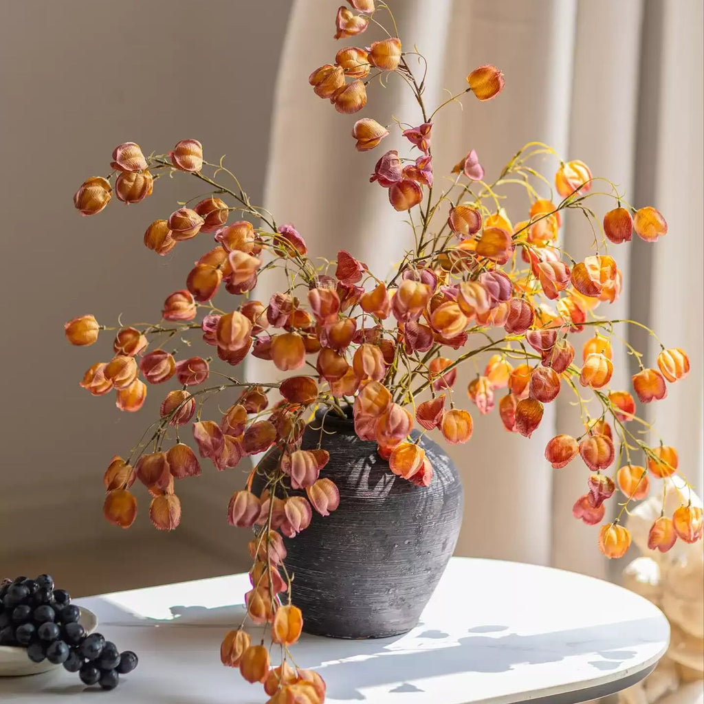 Artificial Autumn Lantern Branch