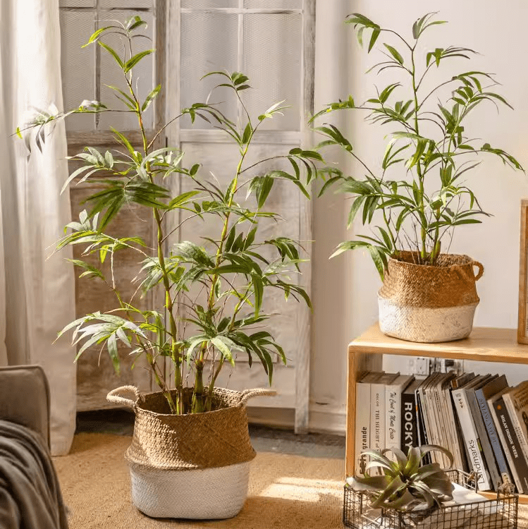 Artificial Bamboo Leaves in Pot