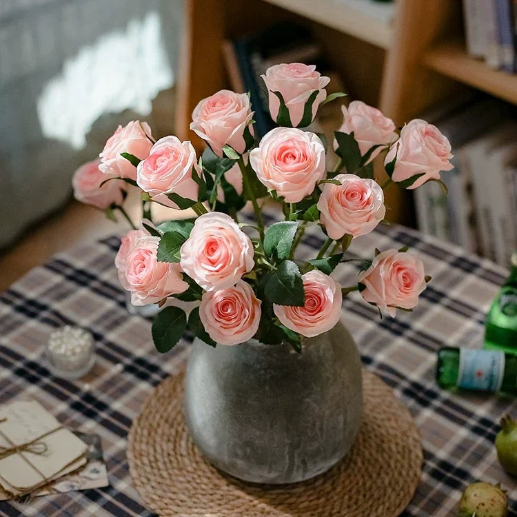 Artificial Classic Romance Rose Stem – 20"