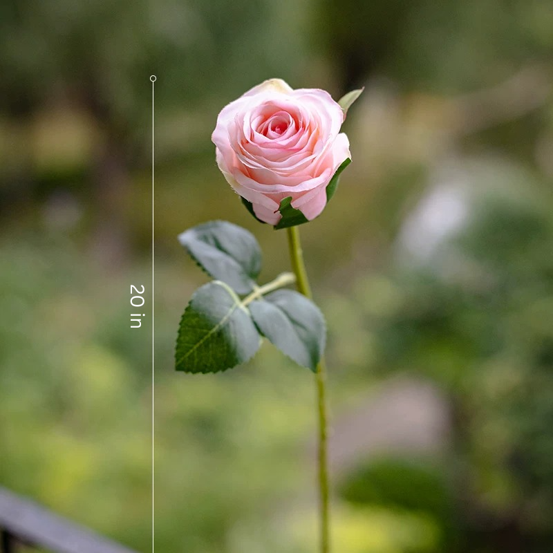Artificial Classic Romance Rose Stem – 20"