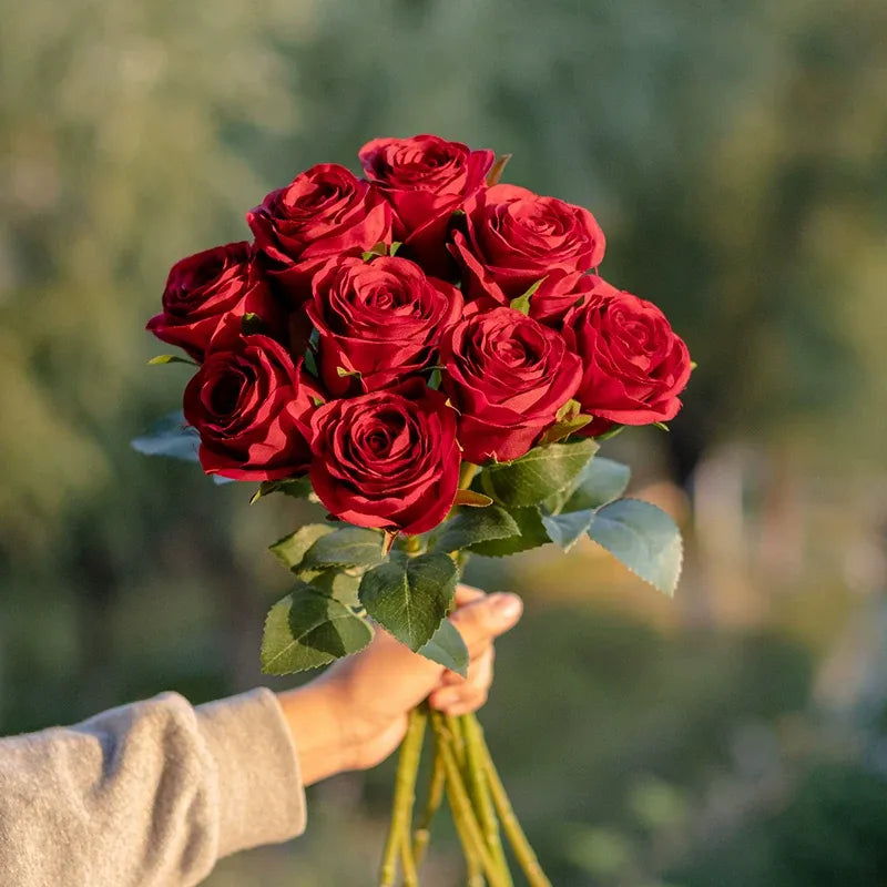 Artificial Classic Romance Rose Stem – 20"