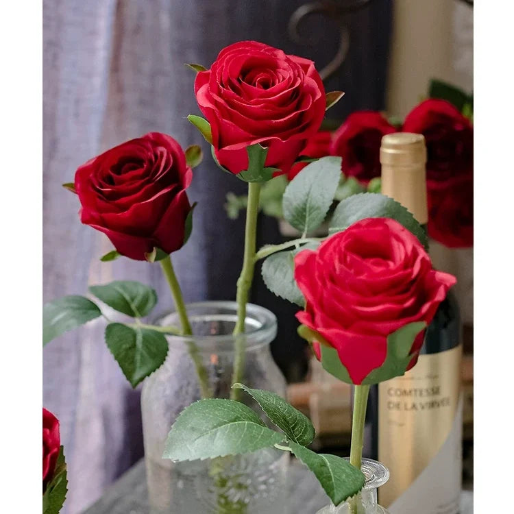 Artificial Classic Romance Rose Stem – 20"