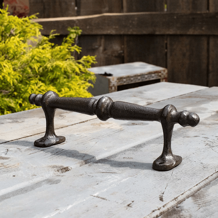 French Country Cast Iron Door Handle